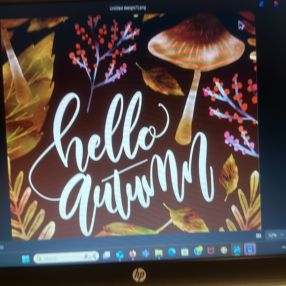 Hello Autumn 20 Oz tumbler - Picture 4 of 4